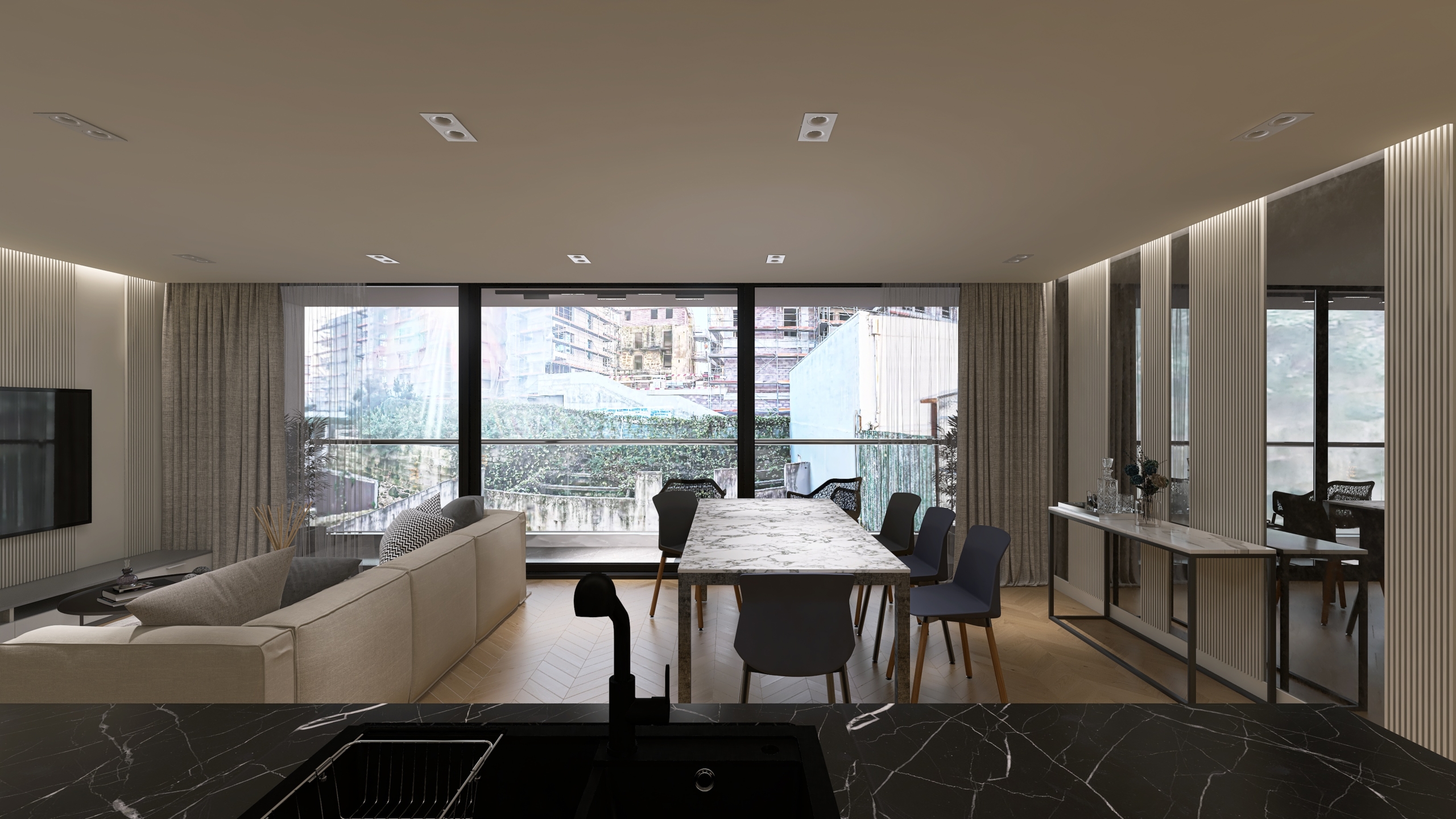 Parduodamas prabangus 2-jų kambarių butas Porto centre (1) Parduodamas prabangus 2-jų kambarių butas Porto centre